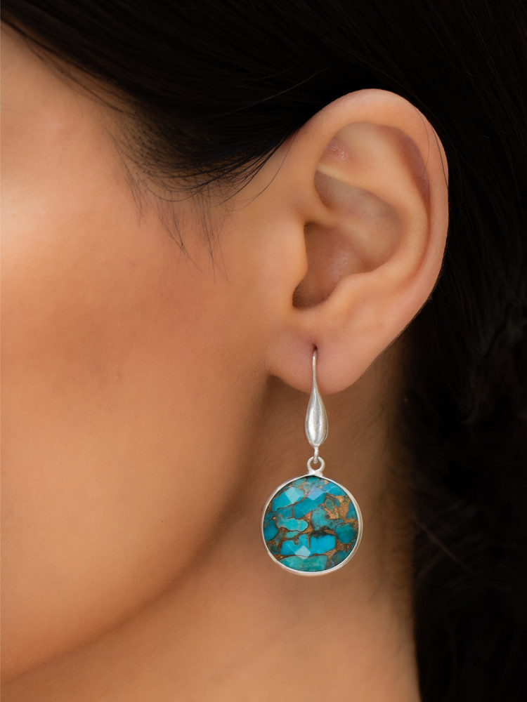 BLUE PLANET EARRINGS