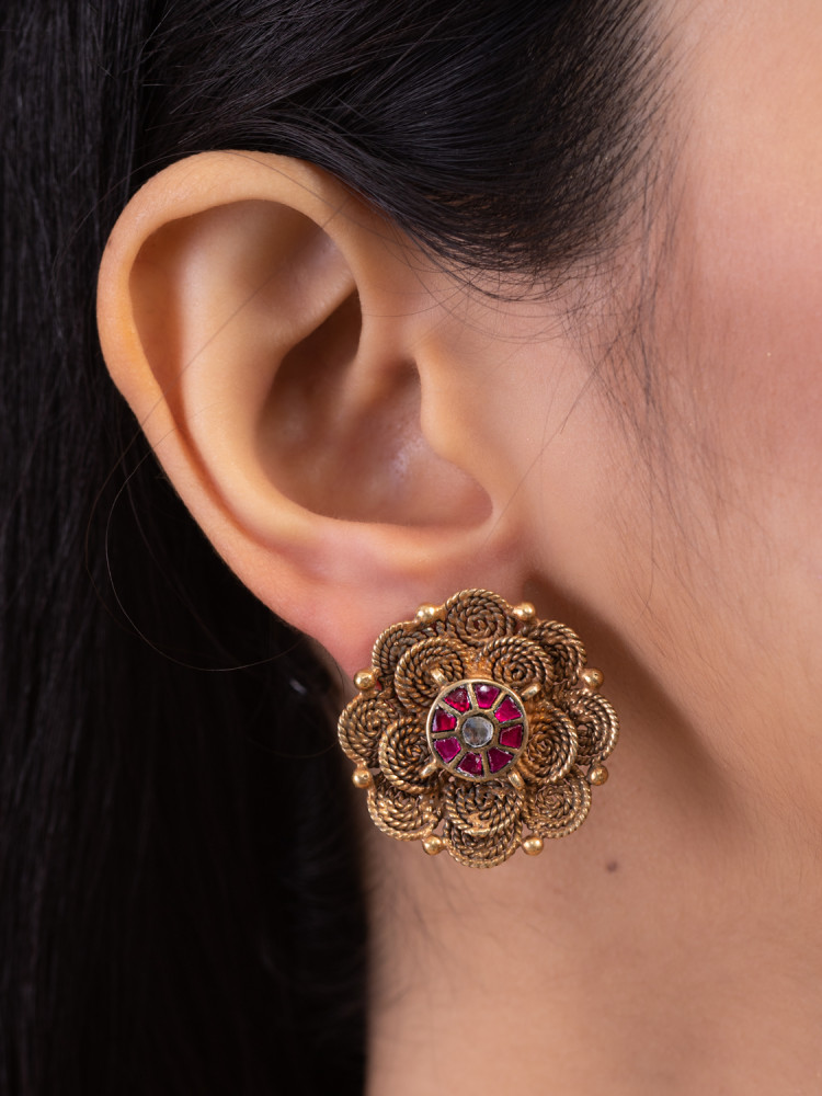 BLOOMING ROSE EARRINGS