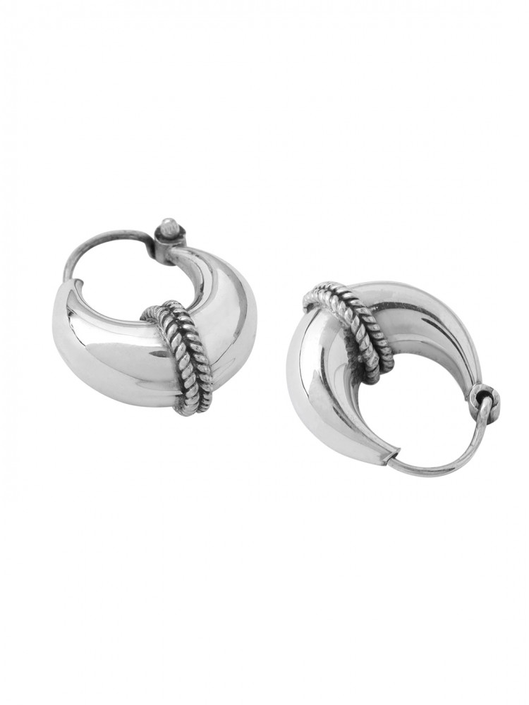 CHUNKY HOOPS WITH RING