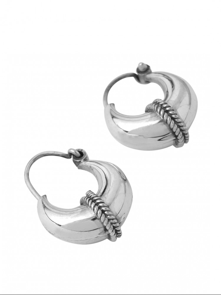 CHUNKY HOOPS WITH RING